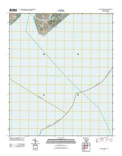 Edisto Beach 2011 topographic map thumbnail