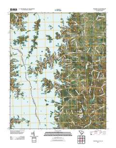 Hartwell NE 2011 topographic map thumbnail