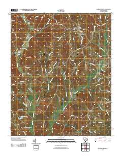 Hickory Grove 2011 topographic map thumbnail