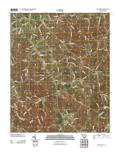 Fork Shoals 2011 topographic map thumbnail
