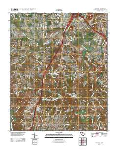 Fort Mill 2011 topographic map thumbnail