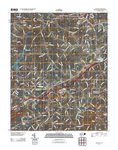 Grover 2011 topographic map thumbnail