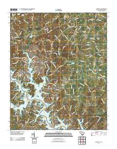 Oakway 2011 topographic map thumbnail