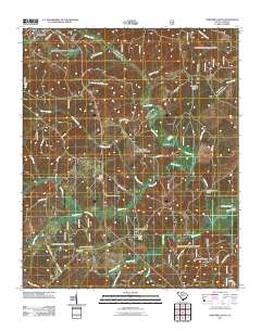 Whitmire South 2011 topographic map thumbnail