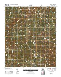 Red Hill 2011 topographic map thumbnail