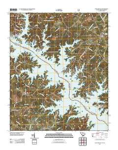 Plum Branch 2011 topographic map thumbnail