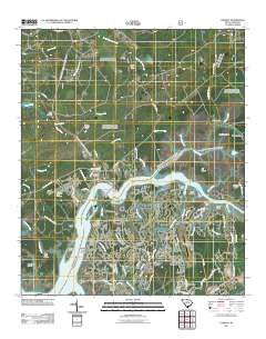 Cainhoy 2011 topographic map thumbnail