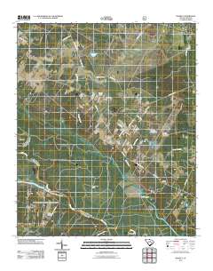 Blakely 2011 topographic map thumbnail