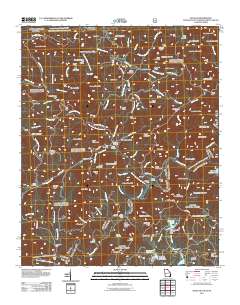 Satolah 2011 topographic map thumbnail