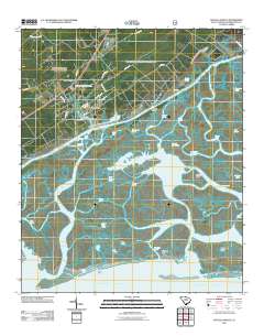 McClellanville 2011 topographic map thumbnail