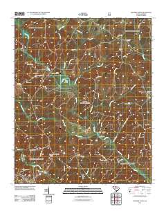 Whitmire North 2011 topographic map thumbnail