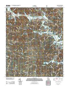 Avalon 2011 topographic map thumbnail