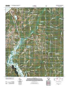 Cordesville 2011 topographic map thumbnail