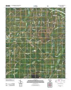 Honey Hill 2011 topographic map thumbnail