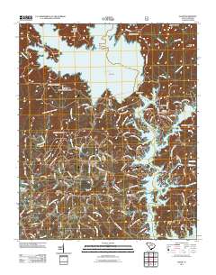 Salem 2011 topographic map thumbnail