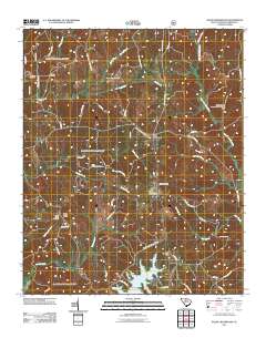 Salem Crossroads 2011 topographic map thumbnail
