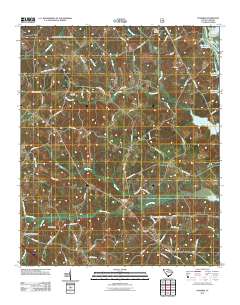 Pomaria 2011 topographic map thumbnail