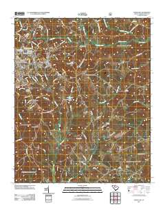 Union East 2011 topographic map thumbnail