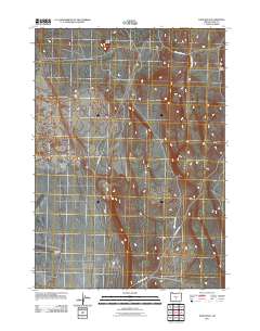 Sand Rock 2011 topographic map thumbnail