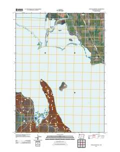 Shoalwater Bay 2011 topographic map thumbnail