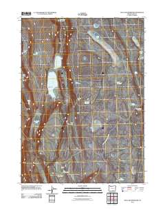 Mud Lake Reservoir 2011 topographic map thumbnail