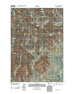 Muddy Valley 2011 topographic map thumbnail