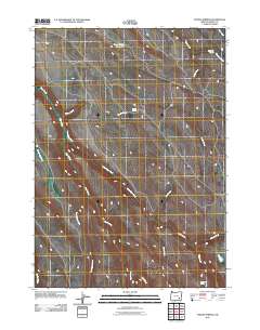 Poison Springs 2011 topographic map thumbnail