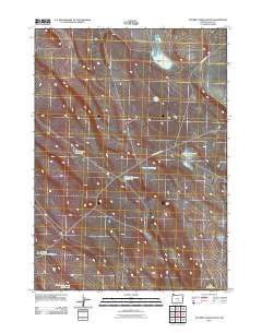 Poverty Basin South 2011 topographic map thumbnail
