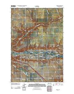 Mission 2011 topographic map thumbnail
