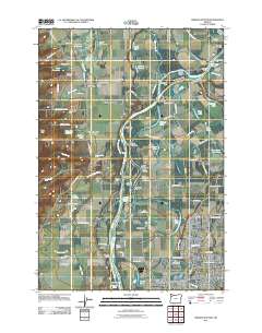 Mission Bottom 2011 topographic map thumbnail