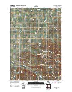 Scotts Mills 2011 topographic map thumbnail