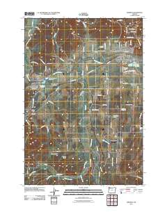 Sheridan 2011 topographic map thumbnail