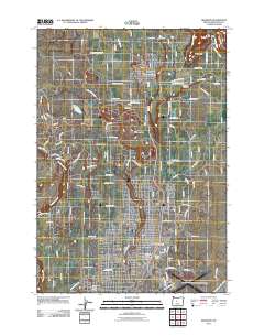 Redmond 2011 topographic map preview
