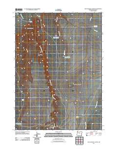 Rattlesnake Canyon 2011 topographic map thumbnail