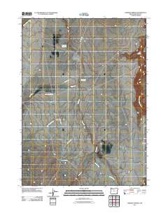 Rawhide Springs 2011 topographic map thumbnail