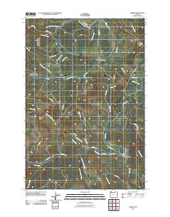 Timber 2011 topographic map thumbnail