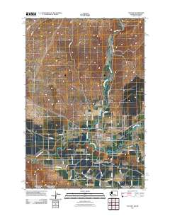 Touchet 2011 topographic map thumbnail