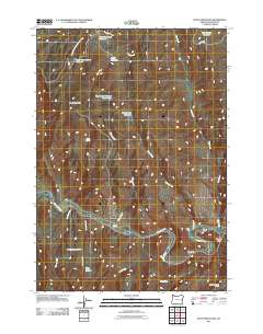 South Mountain 2011 topographic map thumbnail