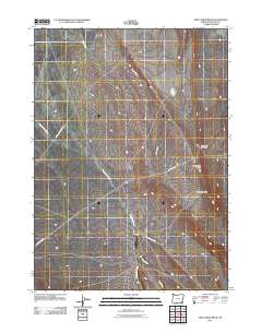 Twelvemile Ridge 2011 topographic map thumbnail