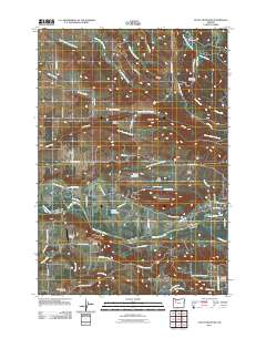 Stout Mountain 2011 topographic map thumbnail