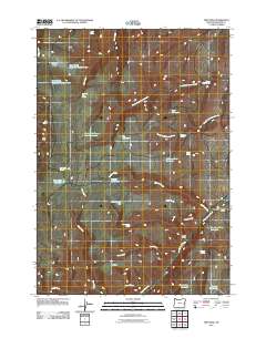 Tims Peak 2011 topographic map thumbnail