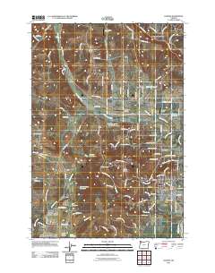 Dundee 2011 topographic map thumbnail