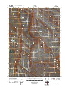 Chimney Rock 2011 topographic map thumbnail