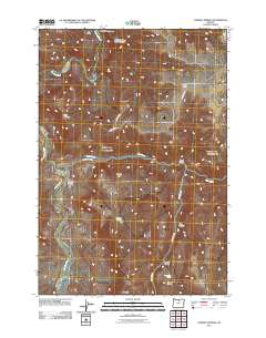 Chimney Springs 2011 topographic map thumbnail