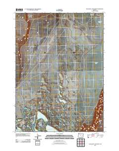 Bluejoint Lake West 2011 topographic map thumbnail