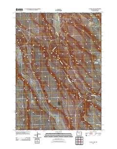 Lunch Lake 2011 topographic map thumbnail
