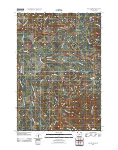 Keel Mountain 2011 topographic map thumbnail