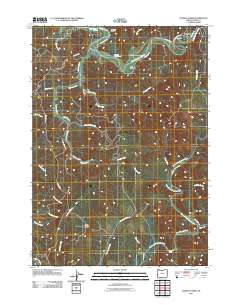 Daniels Creek 2011 topographic map thumbnail