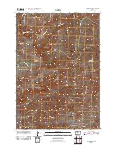 Donnybrook 2011 topographic map thumbnail