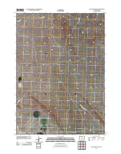 Mean Rock Well 2011 topographic map thumbnail